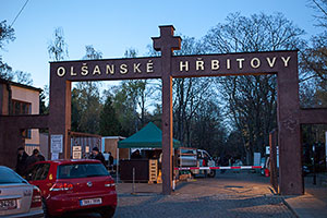 Olšany Cemetery in Prague-Vinohrady