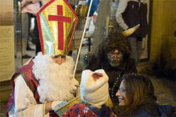 St. Nikolaus und der Teufel