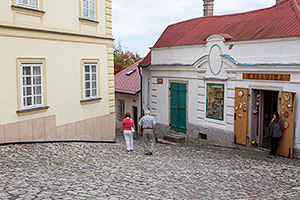 The Top of Ruthard Lane in Kutná Hora