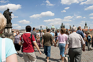 Charles Bridge in the Summer